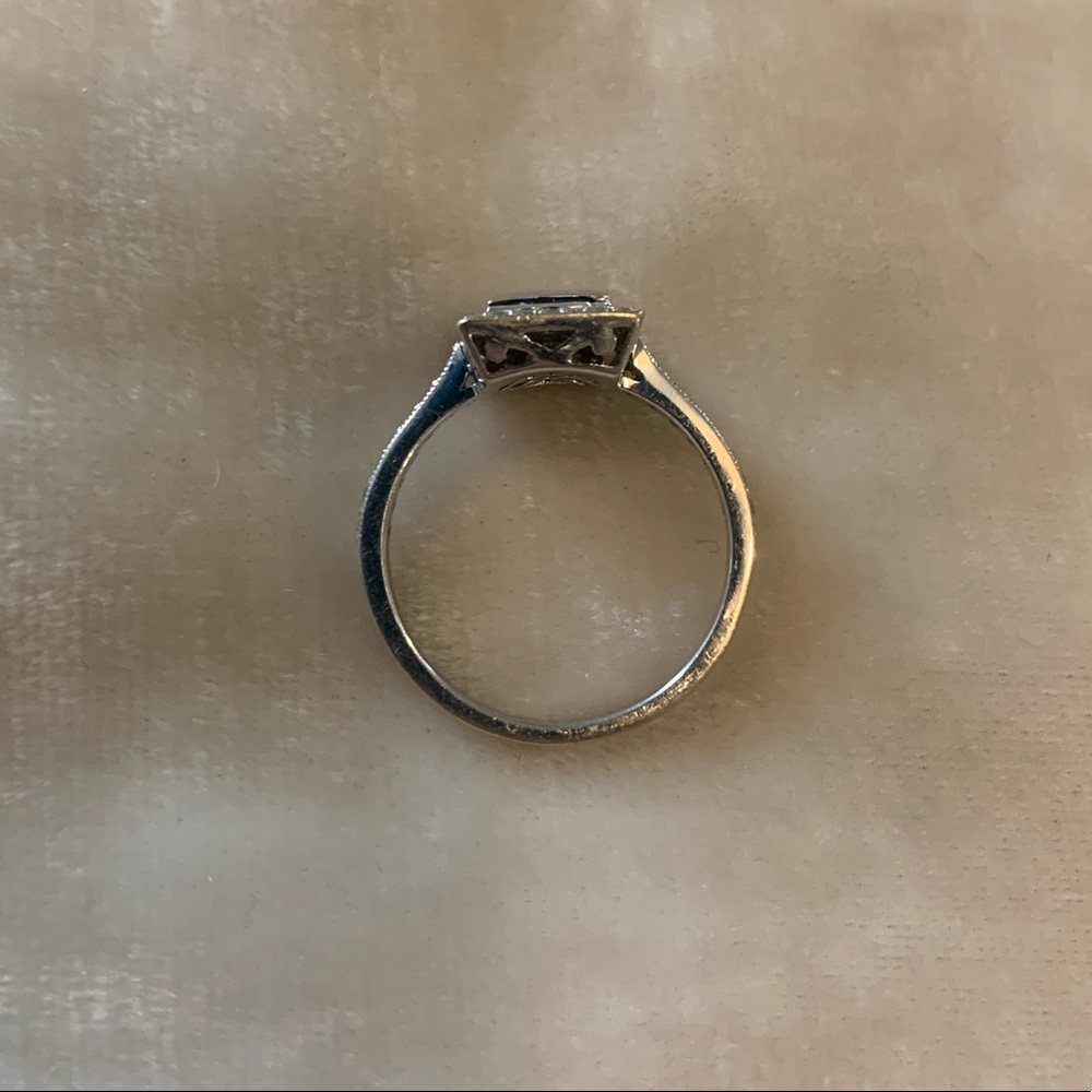 Diamond And Silver Ring - image 2